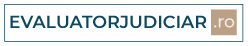 logo evaluator judiciar